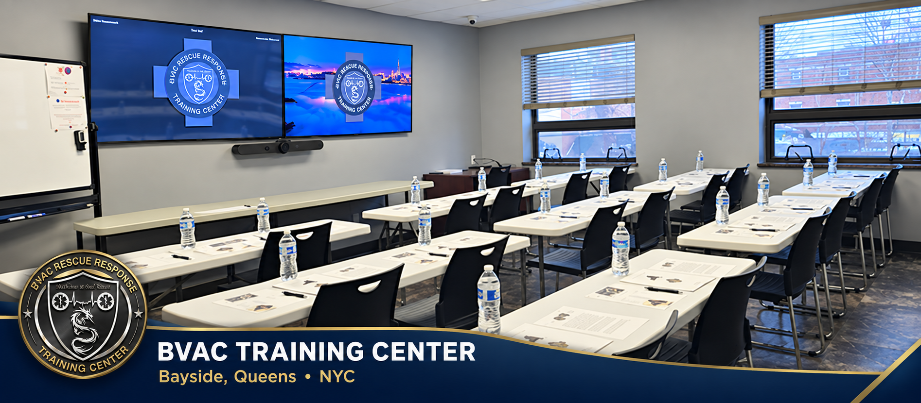 Professional training with real-world purpose at BVAC Professional emergency response and preparedness training at BVAC Rescue Response Training Center in Bayside, Queens