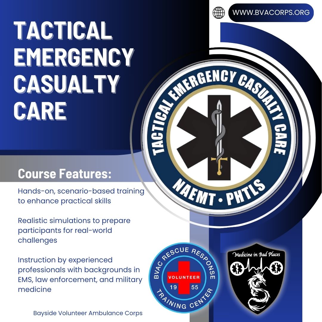 Tactical Emergency Casualty Care (TECC) Course (BVAC)