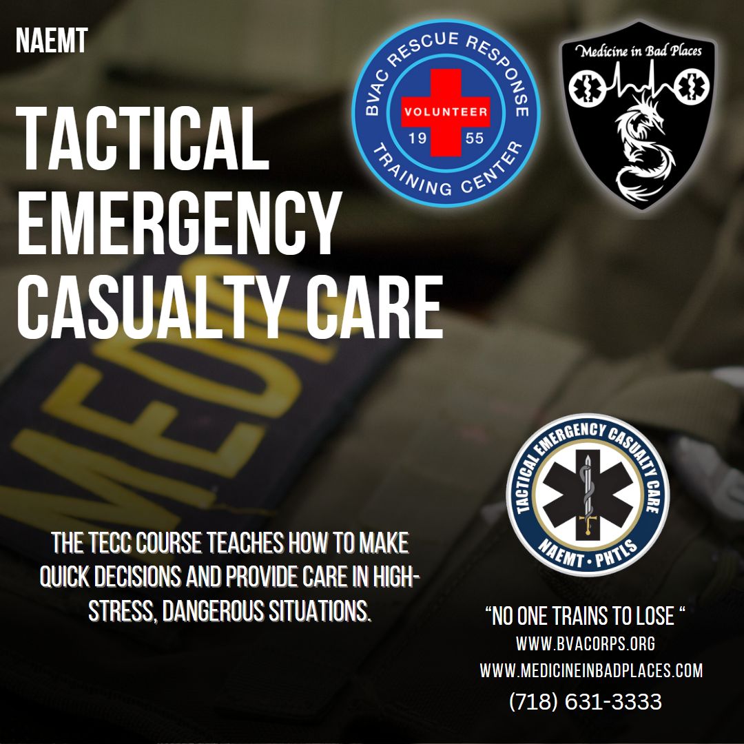 Tactical Emergency Casualty Care (TECC) Course 